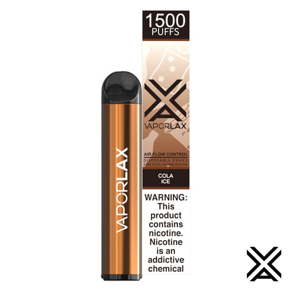 Vaporlax Disposable Vape Cola Ice Vaporlax Disposable Vape