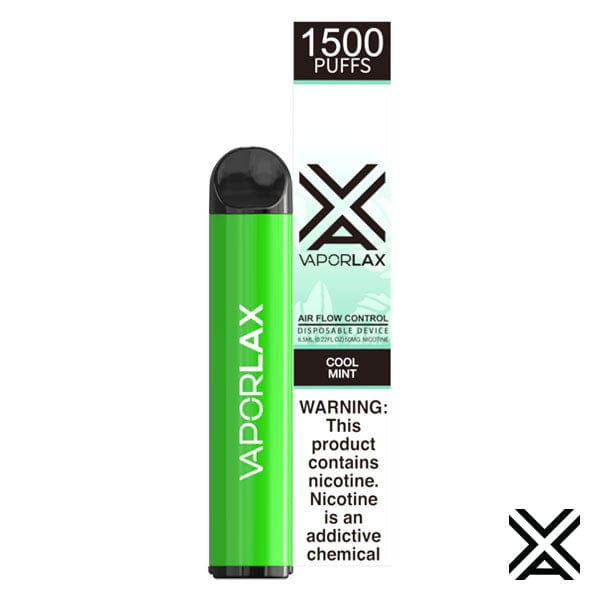 Vaporlax Disposable Vape Cool Mint Vaporlax Disposable Vape