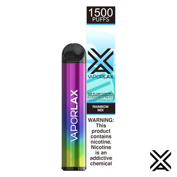 Vaporlax Disposable Vape Rainbow Mix Vaporlax Disposable Vape