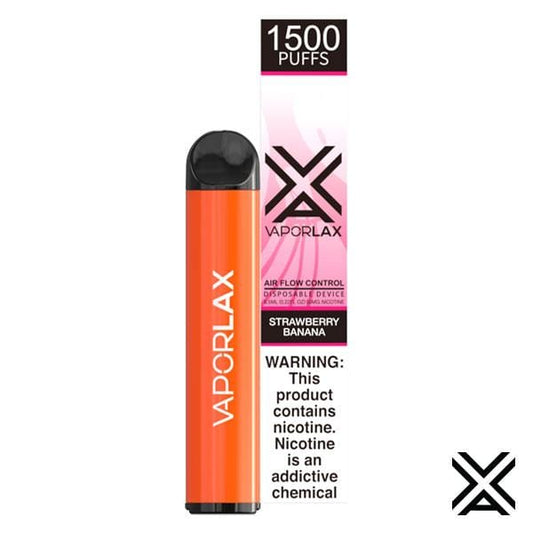 Vaporlax Disposable Vape Strawberry Banana Vaporlax Disposable Vape