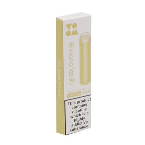Voom Disposable Vape Banana Ice Voom Iris Mini Disposable Vape