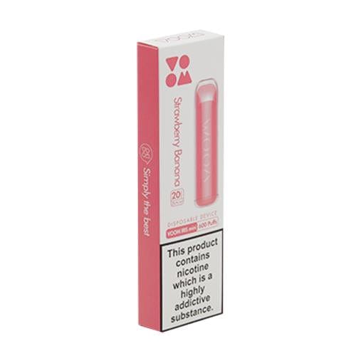 Voom Disposable Vape Strawberry Banana Voom Iris Mini Disposable Vape