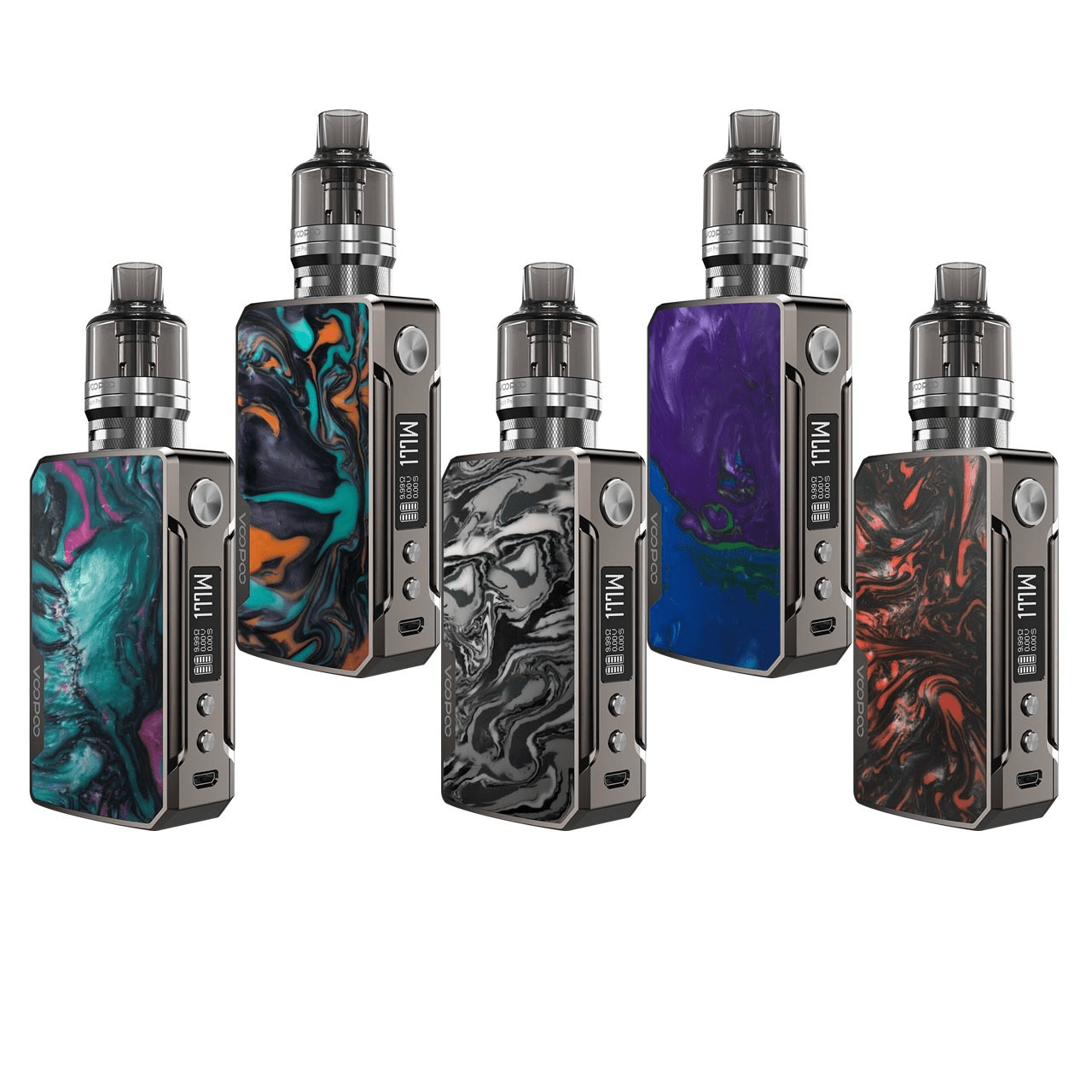 VOOPOO Kits Drag 2 177W Kit - Voopoo - Platinum Refresh Edition
