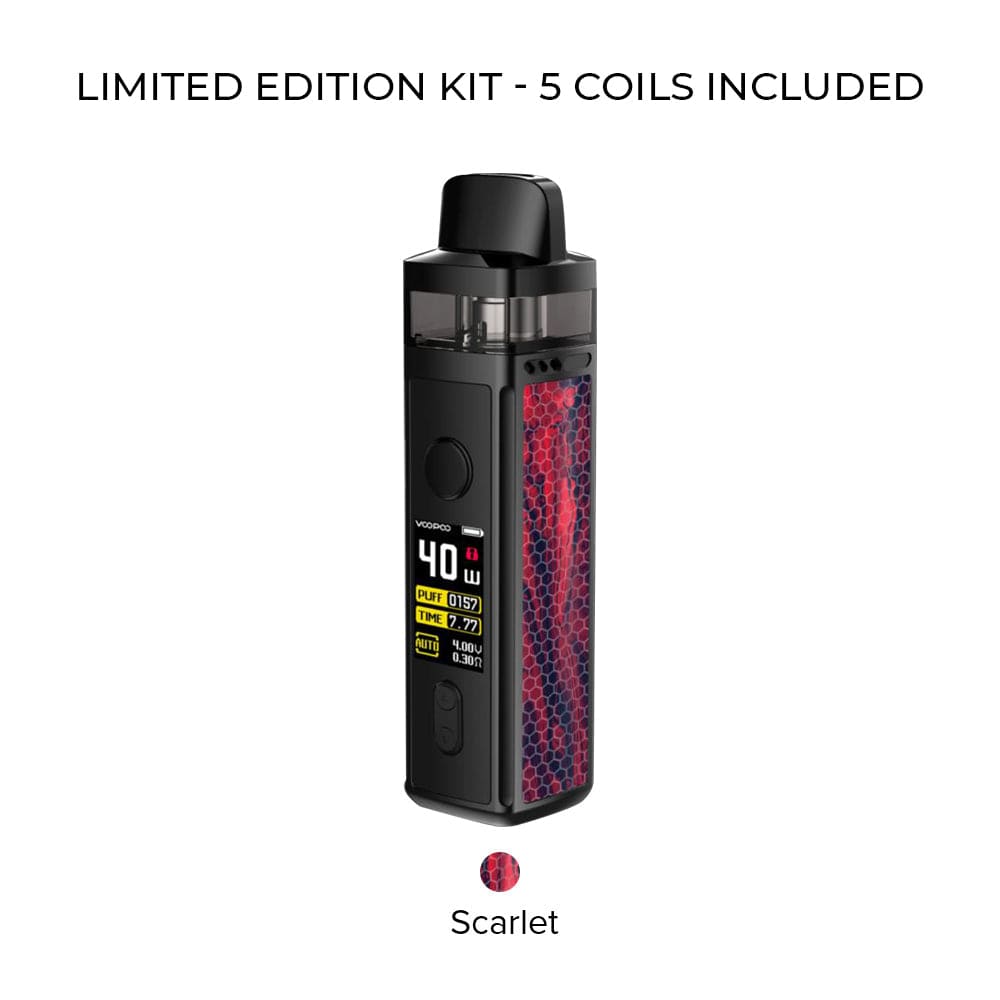 VOOPOO Pod System Scarlet Limited Edition (5 Coils Included) Vinci 40W Pod System - Voopoo