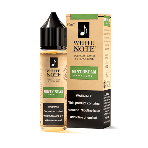 White Note Juice Mint Cream Tobacco 60ml Vape Juice - White Note