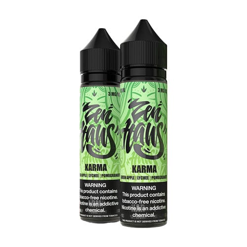 Zen Haus Juice Zen Haus Karma (Green Apple+Lychee+Pomegranate) 120ml Vape Juice