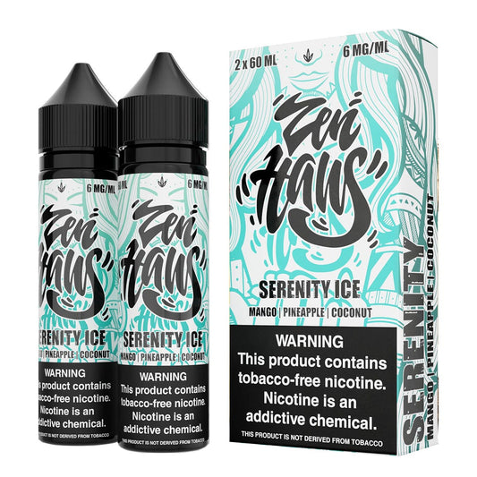Zen Haus Juice Zen Haus Serenity Ice (Mango+Pineapple+Coconut) 120ml Vape Juice