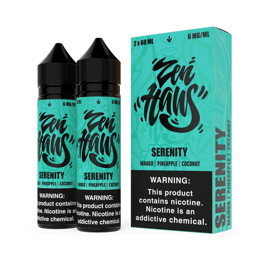 Zen Haus Juice Zen Haus Serenity (Mango+Pineapple+Coconut) 120ml Vape Juice