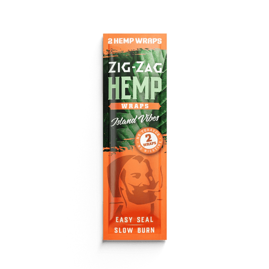 Zig-Zag Alternatives Island Vibes Zig-Zag Hemp Wraps (2x Pack)